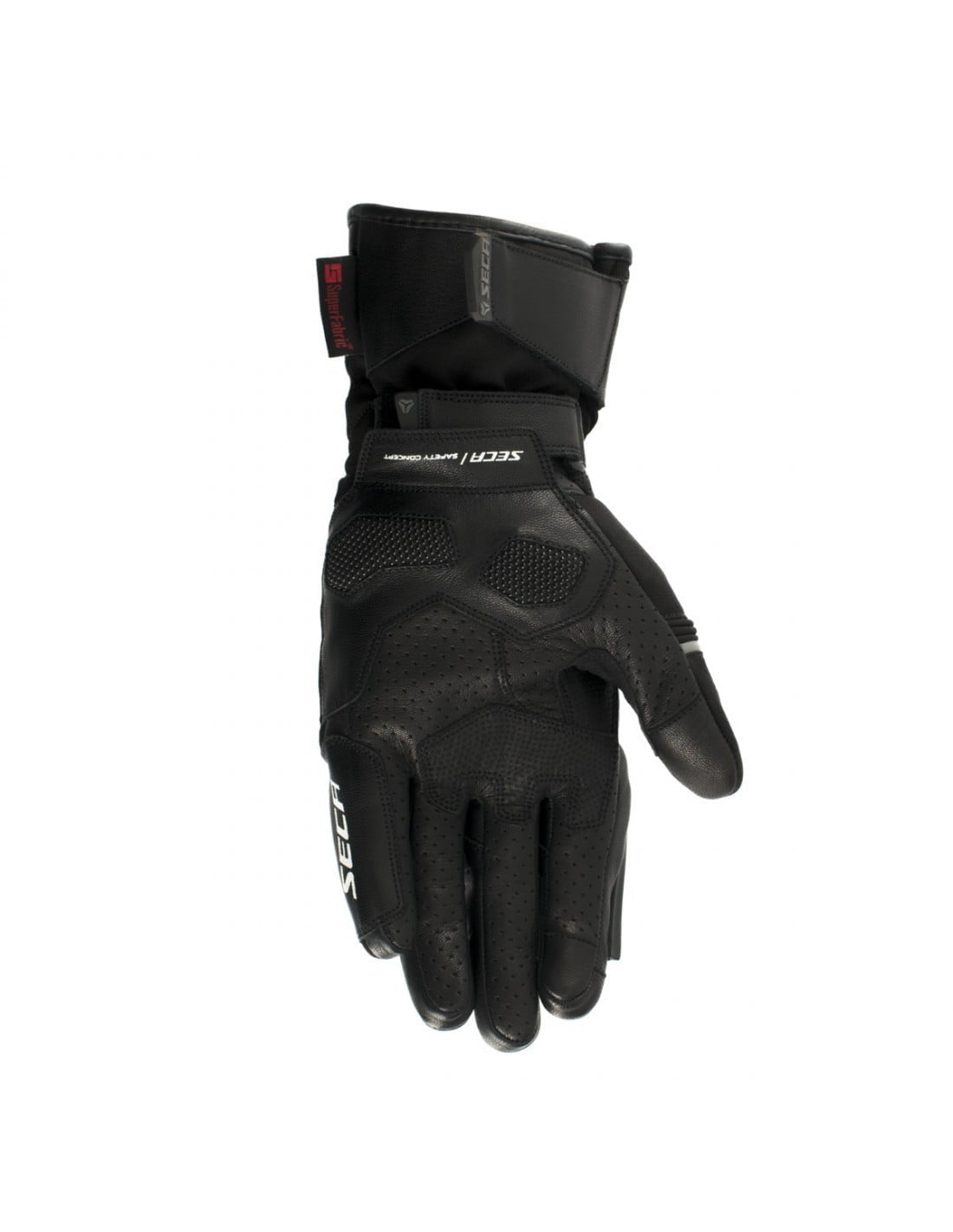 Seca Dam MC Handschuhe Kompass Schwarz