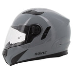 Novic Integral MC Helm Pinlock Rever Grau