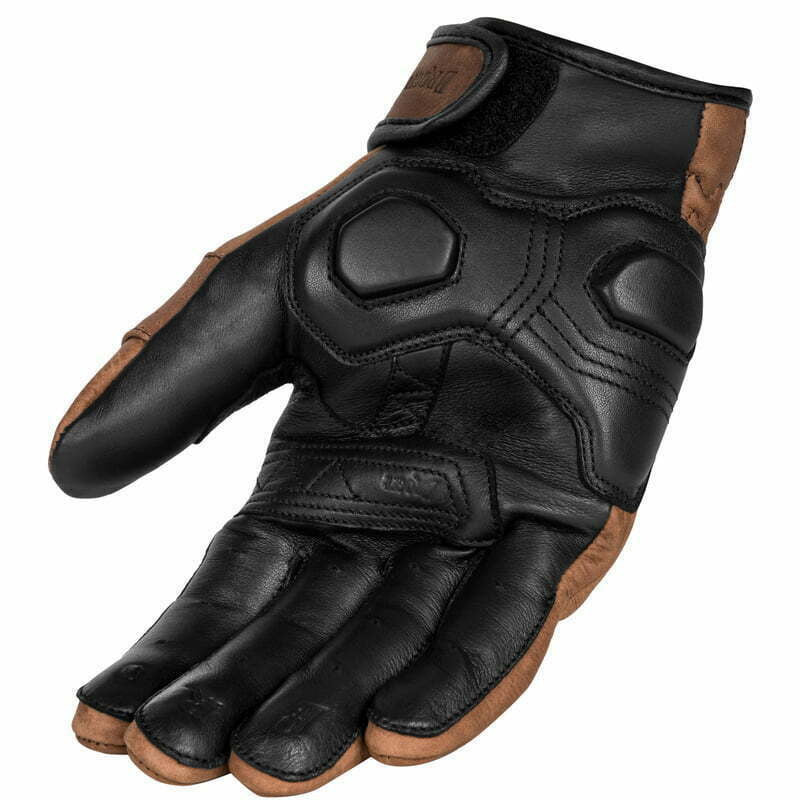 Broger MC Handschuhe Kalifornien Vintage Brown