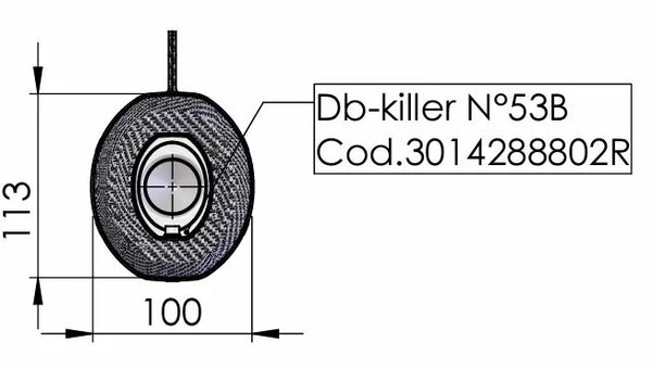 Leovince DBKILL 53B 3014288802R