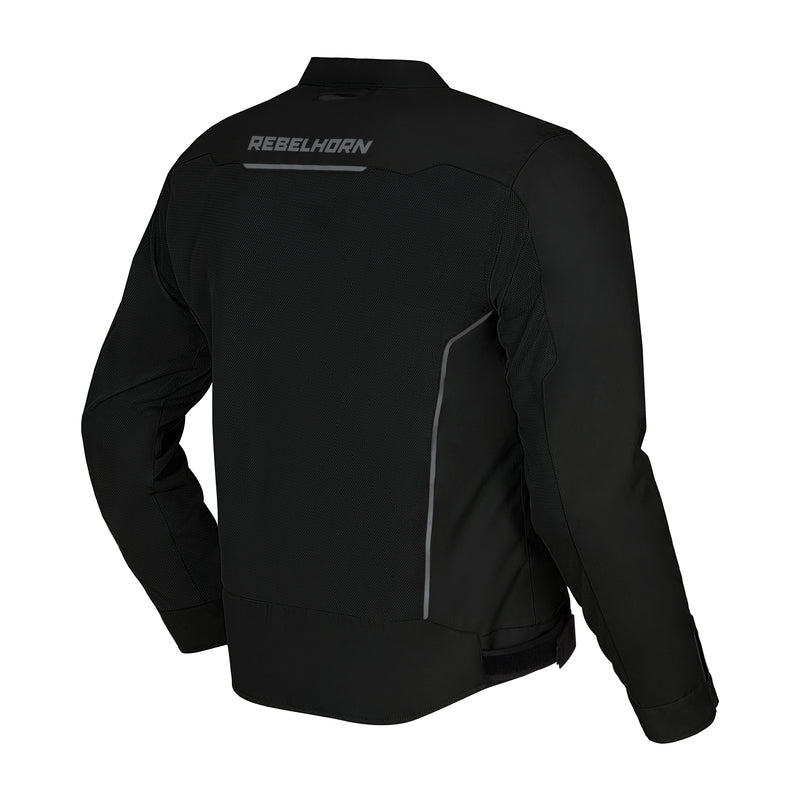 Rebelhorn Textile MC Jacket Wave Wave Black