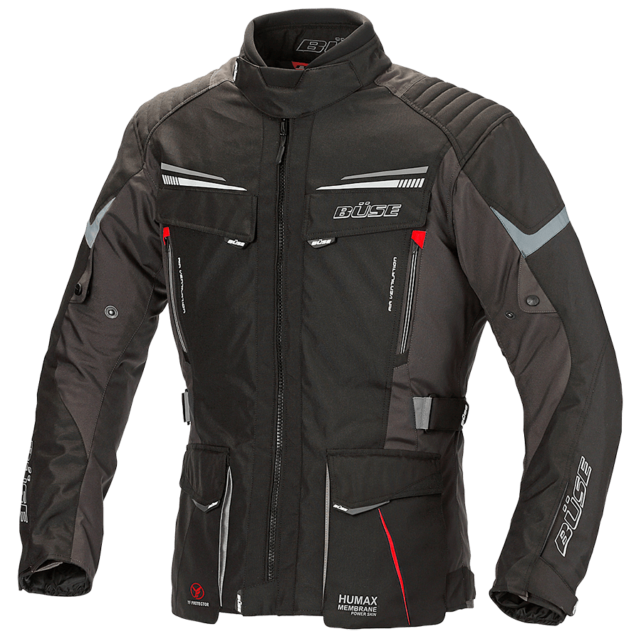 Büse Textile MC Jacke Lago Pro Schwarz