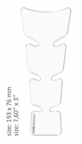 OneDesign Tank Pad Slim Transparent CGSlitp