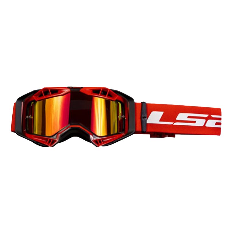 LS2 Goggles Aura Pro Iridium Red