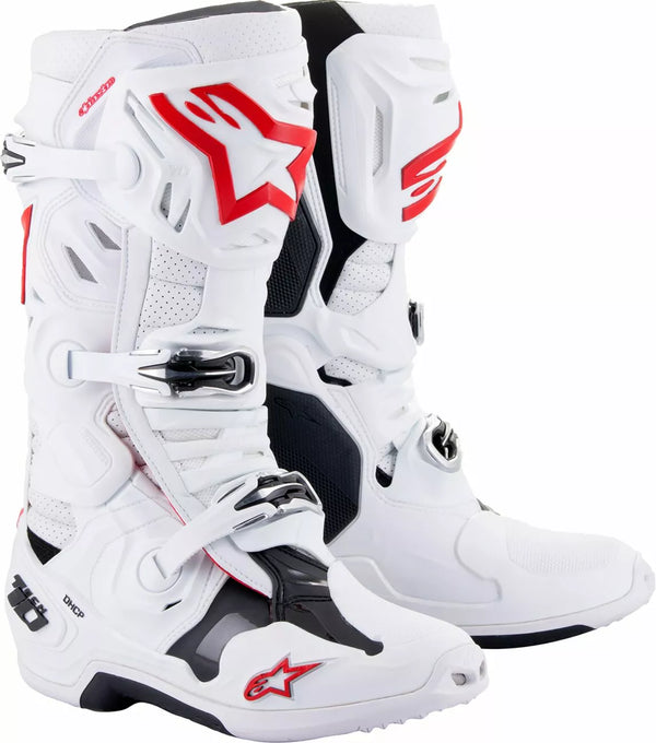 Alpinestars (MX) Boot T10 S-VNT WT/RD 13 2010520-2230-13