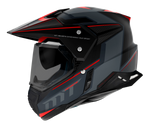 MT Helme Enduro MC Helm Synchrony Patrol Matt Red