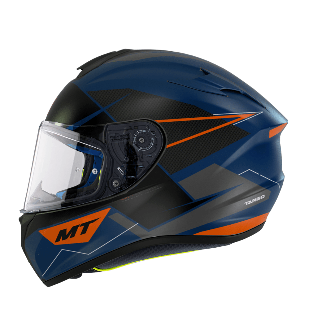 Mt Helmets Integral MC Helmet Targo Podium Azul