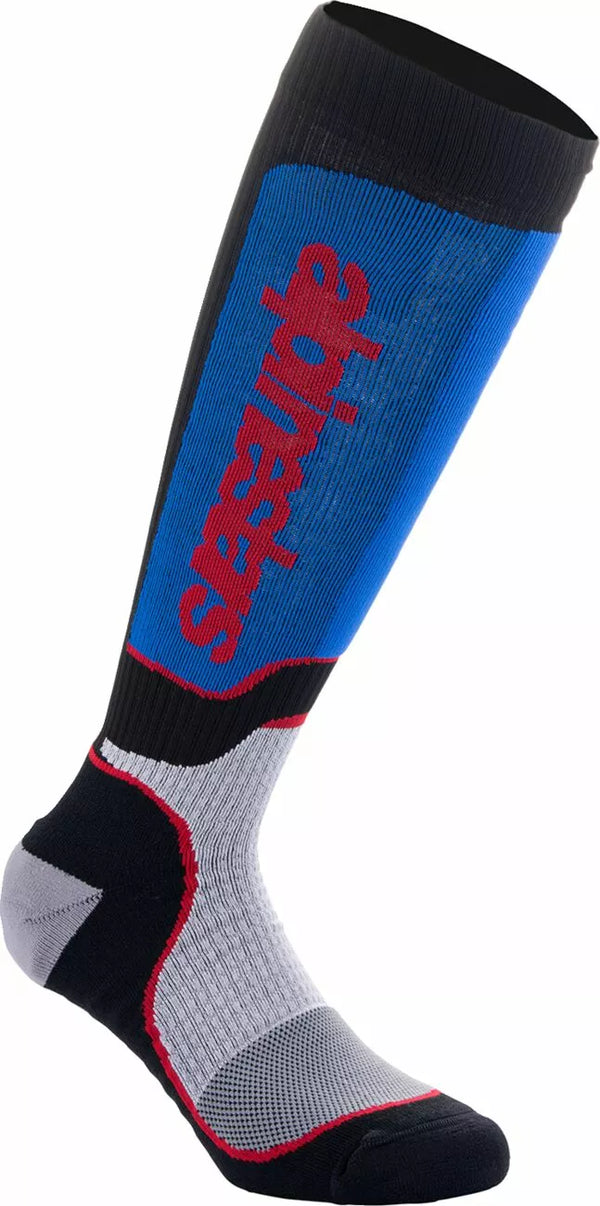 Alpinestars (MX) Socken MX plus BLK/WHHT/BL M 4702324-1226-M