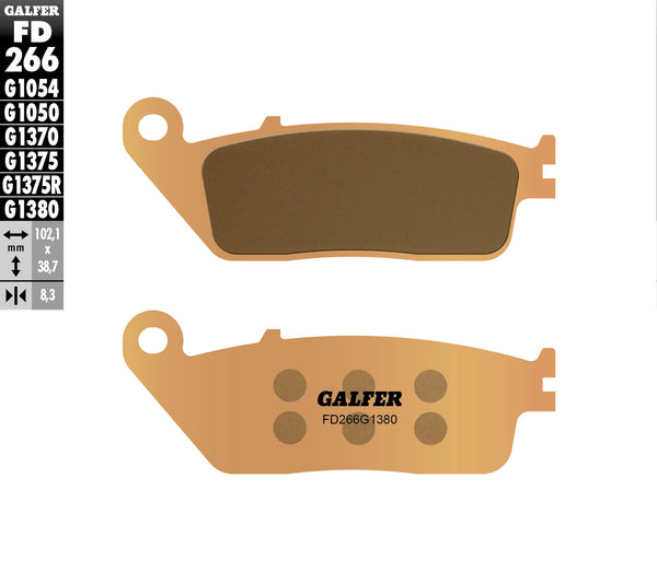 Galfer Brake Pad Sintered Scooter FD266G1380