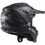 LS2 Cross MC Helm X-Force untergräbt Matt Black