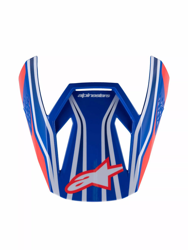 Alpinestars (MX) Visor SM3 Wurx Blue/Rot/Gew .-/BK 8980725-7312-