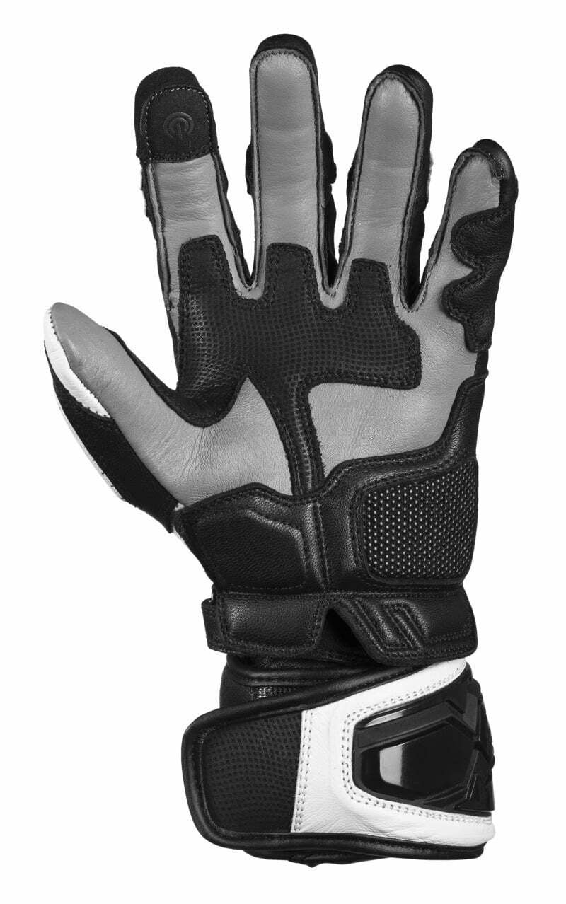 iXS Sport Mc-Handschuhe RS-300 2.0 Schwarz /Weiß 