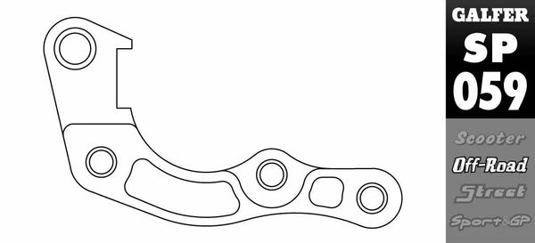 Galfer Brake Caliper Adaptor SP059