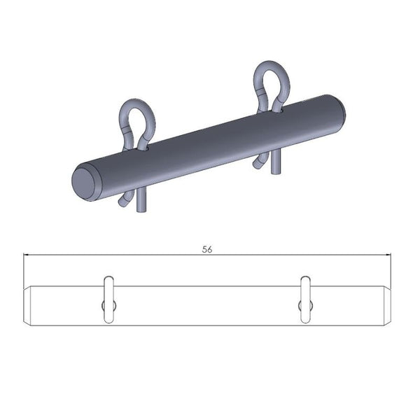 Moto-Meister-Bremsbelag Pin 213033