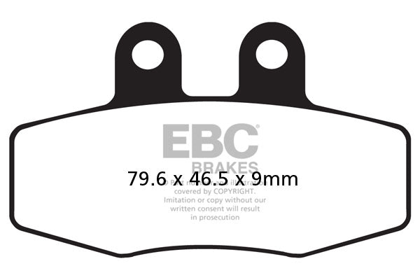 EBC BREAKPAD FA SOOHEN BIOGANISCHER FA132