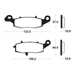 Tecnium Street Performance Sintered Metall Bremsbeläge - MR386 1023085