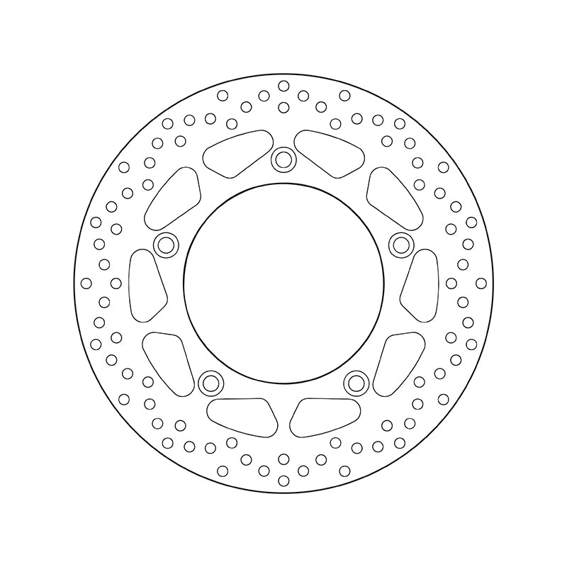 BREMBO Serie Oro Round Fixed Brake Disc 68B407F8