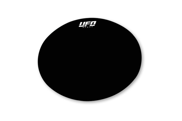 UFO Ovale Kleberplatten Black ME08050#K.