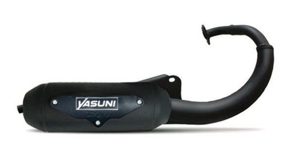 YASUNI Eco Auspuff - Stahl Schwarz TUB020 