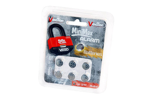 Vektor Minimax+ Alarmbatterien - 1,5 V (6 -Pack)
