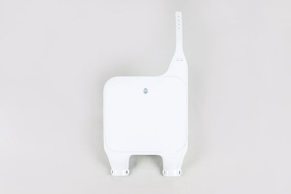 UFO -Front -Nummer -Platte weiß Honda CR125R/250R/500R HO02617#041