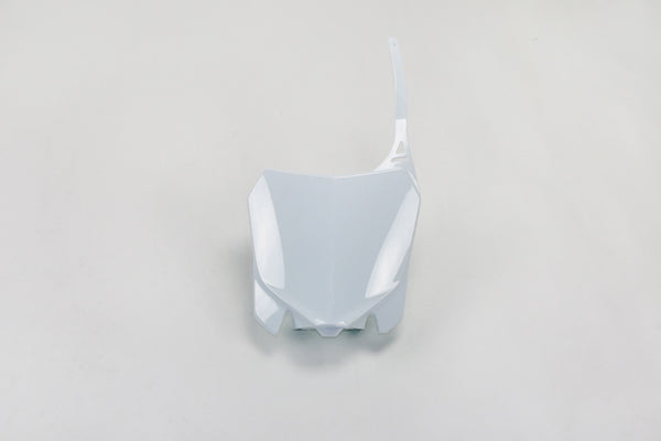 UFO -Front -Nummer -Platte weiß Honda CRF450R/RX HO04656#041