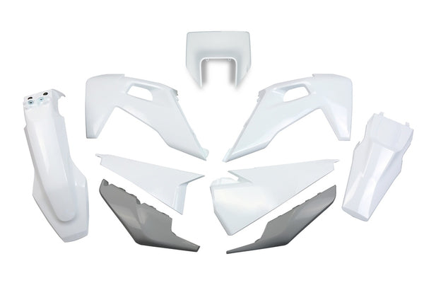 UFO -Kunststoff -Kit OEM -Farbe (2020) Husqvarna Fe/Te hukit623@999