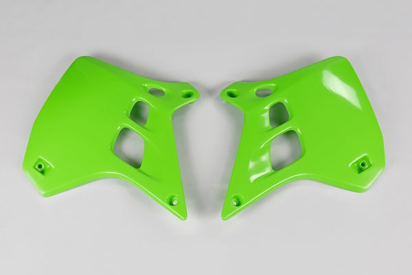 UFO -Kühlerabdeckung grün Kawasaki KX250 KA02729#026