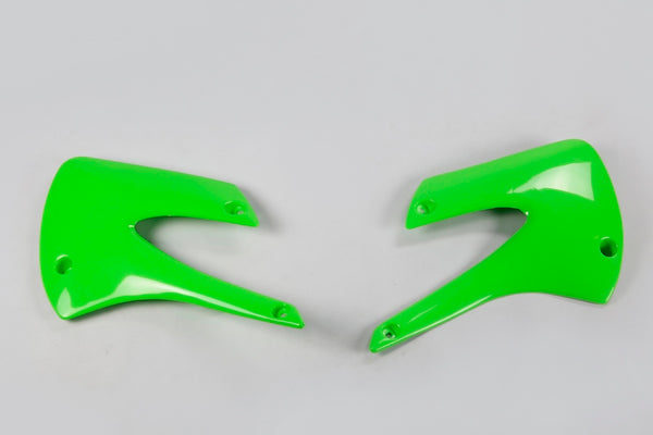 UFO -Kühlerabdeckung grün Kawasaki KX85/80 KA03717#026