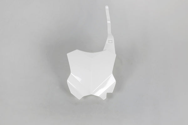 UFO Vorderes Nummernschild Weiß Kawasaki KX450F KA04738#047 