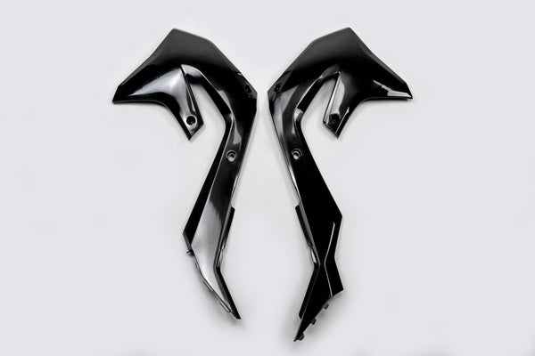 UFO -Kühlerabdeckung der schwarzen Kawasaki KX450 KA04751#001