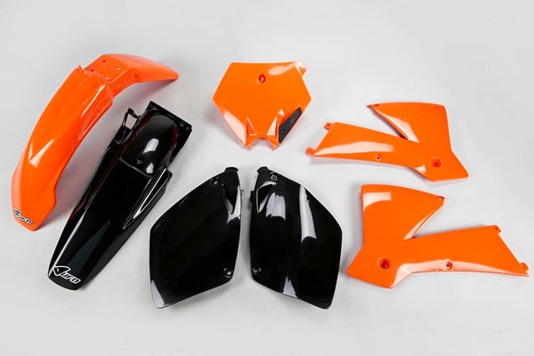 UFO Plastic Kit OEM Farbe Orange/Schwarz KTKit501b@999