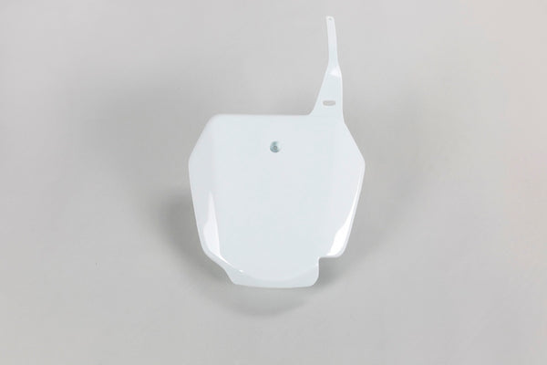 UFO -Front -Nummer -Platte weiß Suzuki RM85 SU03968#041