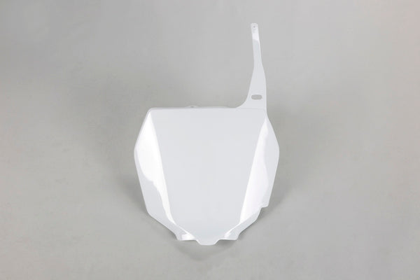 UFO -Front -Nummer -Platte weiß Suzuki SU03989#041