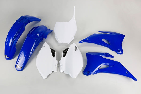 UFO Plastic Kit OEM Color Blue/White Yamaha YZ250F/450F YAKIT305@999 