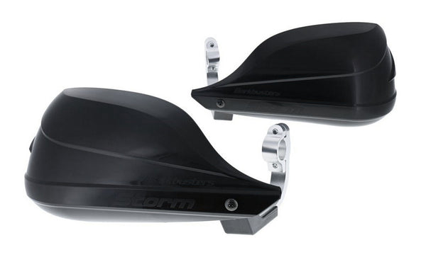 BARKBUSTERS Storm Hanguads Set Einpunkt-Klemmhalterung Ø22mm Schwarz STM-001-00-BK 