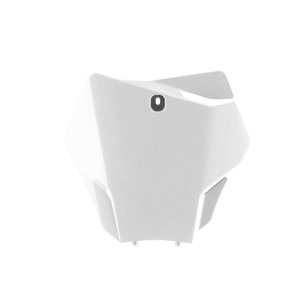 Police Port Front Number Plate Black Gas Gas MC 8668100005