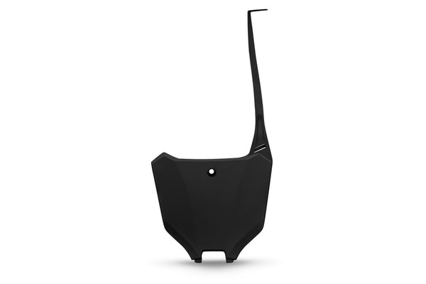 UFO Front Number Plate Black Honda CRF 450 R HO05607#001