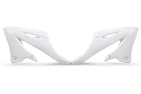 UFO -Kühlerabdeckungen - Weiß Yamaha YZ125/250 YA04876#046
