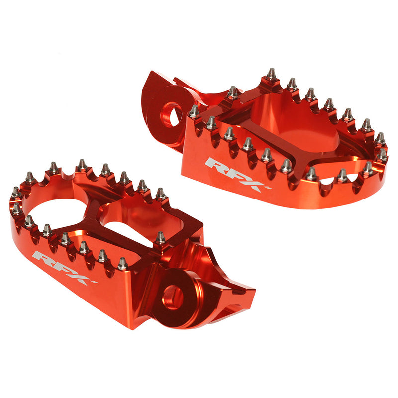 RFX Pro Footrests - Orange FXFR5030099OR