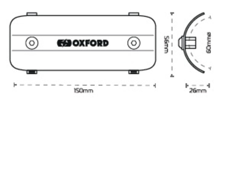 Oxford Auspuff Hitzeschild Sport Ox879