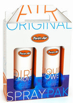 Twin Air Flüssigkeitsleistungspray + Dirt Remover Pack - 2x500ml