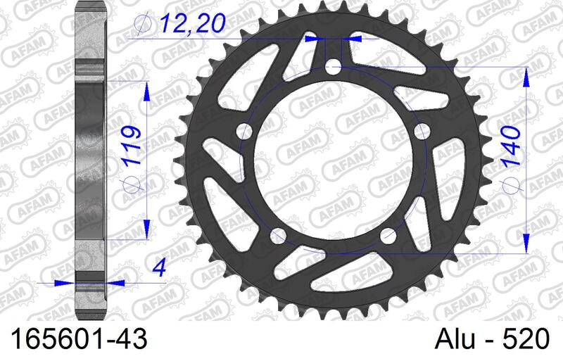 Afam Aluminium Heck gesprochen 165601 - 520