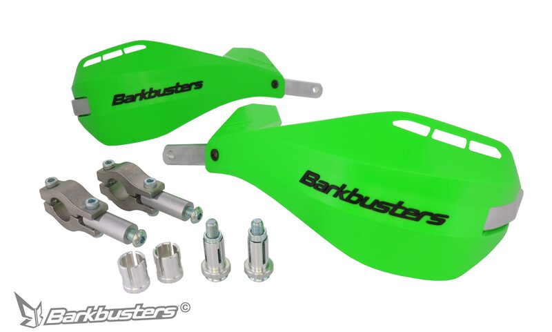 BARKBUSTERS EGO Handguards - Two Point mount (Straight 22mm) EGO-201-00-GR