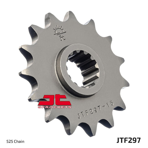 JT -Sprock -Stahlgeräusch - freier Vorderrad 297 - 525 JTF297.15RB