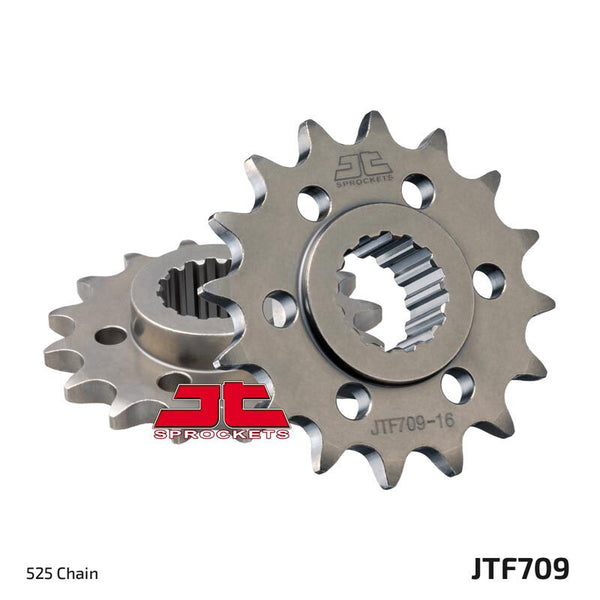 JT -Sprock -Stahlgeräusch - freier Vorderrad 709 - 525 JTF709.16RB