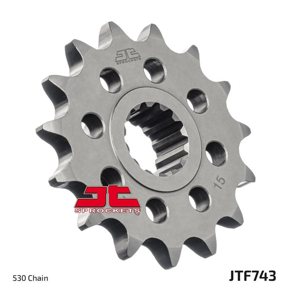 JT -Sprock -Stahlgeräusch - freier Vorderrad 743 - 530 JTF743.15RB