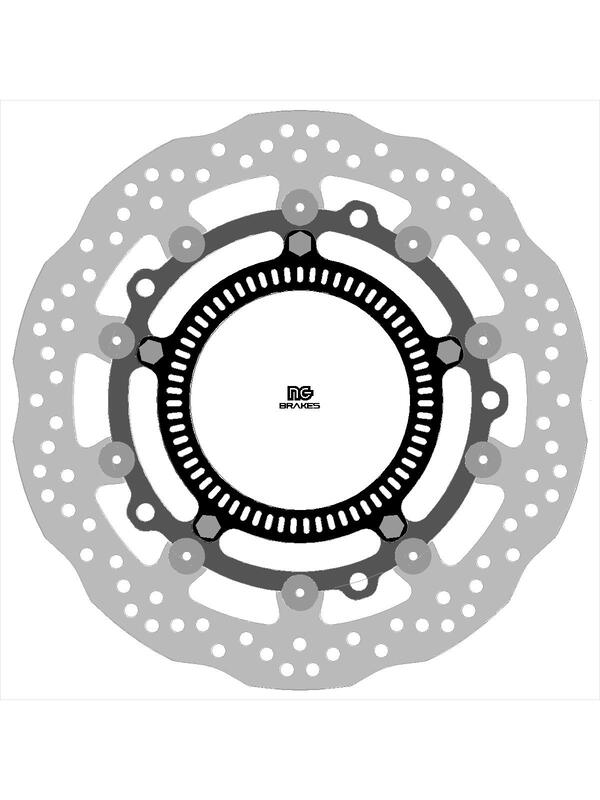 NG Bremsscheibe 2166x Welle D.319.5 Float