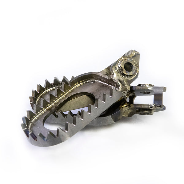 RFX Factory Titanium FootRests FXFR80200GPTI