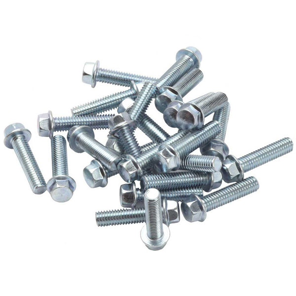 RFX M6 Flanschkopf Bolt Pack M6 x 20 mm - 25 Stück FXBKM6-2055SV